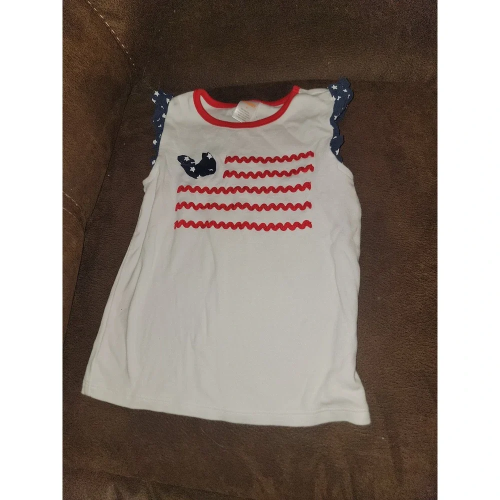 Gymboree American cutie 4th of july top‎ and skirt size 6